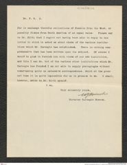 Nachlass Franz Steindachner, Brief von W. J. Holland an Franz Steindachner (05.05.1910), Inv.Nr. 235.02, Seite 3